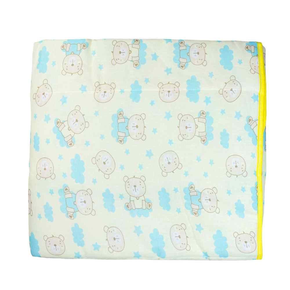 EDREDOM PARA BERÇO 85CM X 130CM ESTAMPADINHO URSINHO AMARELO