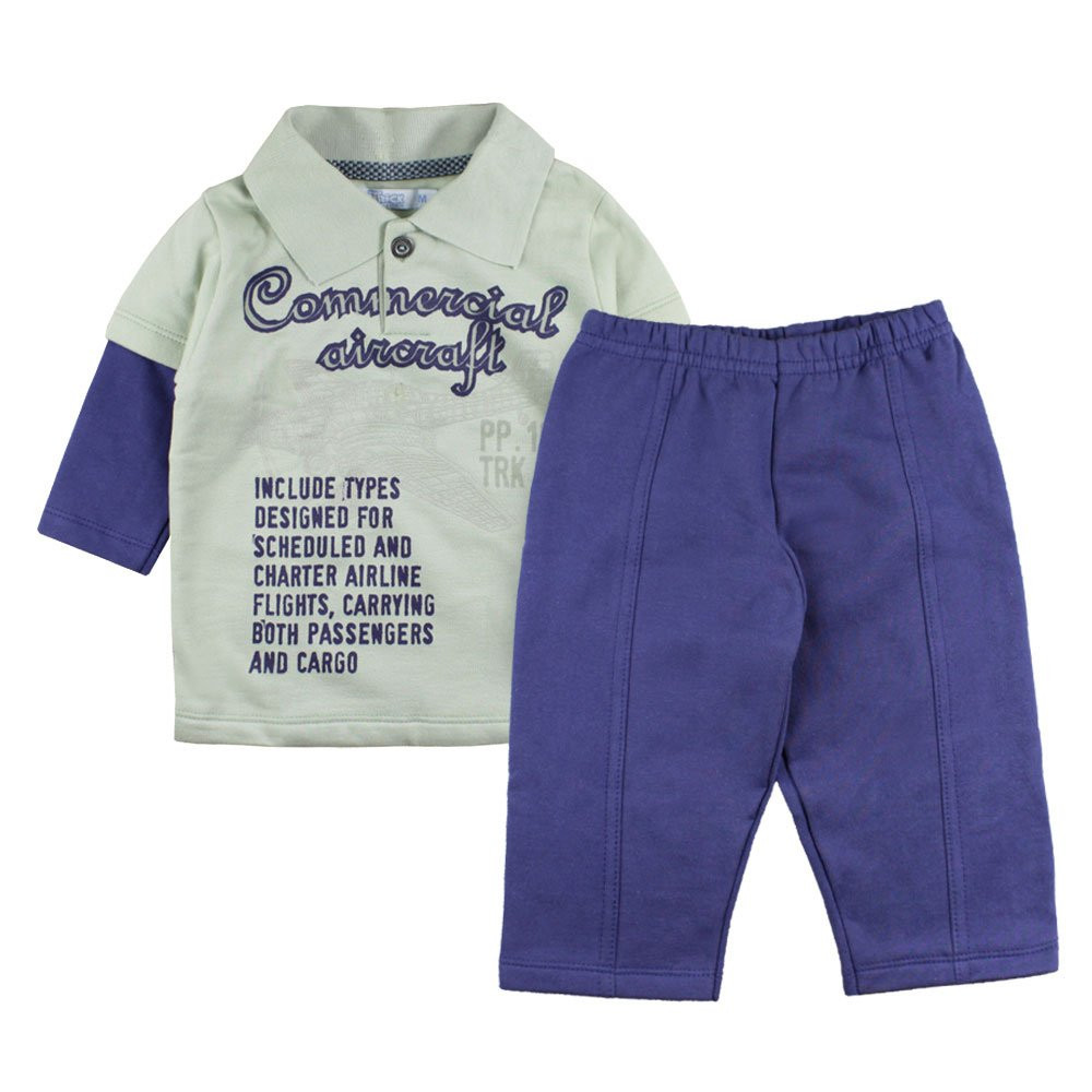 CONJUNTO POLO DE MOLETOM ESTAMPADO TRICK NICK