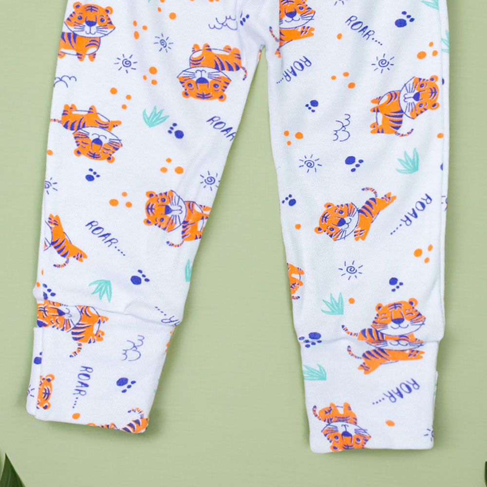 Calça para Bebê Menino Estampadinho Tigre
