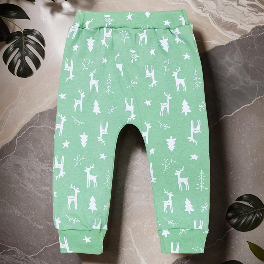 Calça Estilo Jogger Cervo Verde - O Conforto do Bebê na Moda