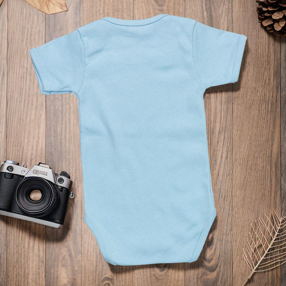 Kit Body para Bebê Menino 3 Peças Básico Oceano Azul