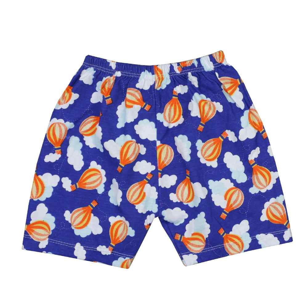 PIJAMA INFANTIL REGATA E SHORTS ESTAMPADO SORTIDO ROYAL