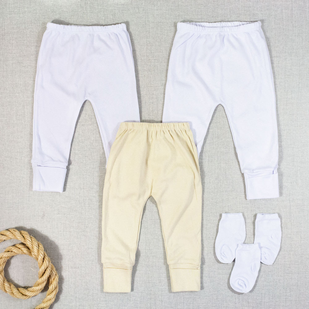 Kit Enxoval para Bebê Menino com 17 Peças 0-12M Urso Bege