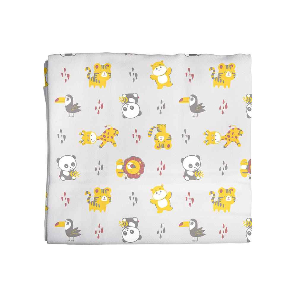KIT 3 CUEIROS 70CM X 50CM ESTAMPADINHO NEUTRO