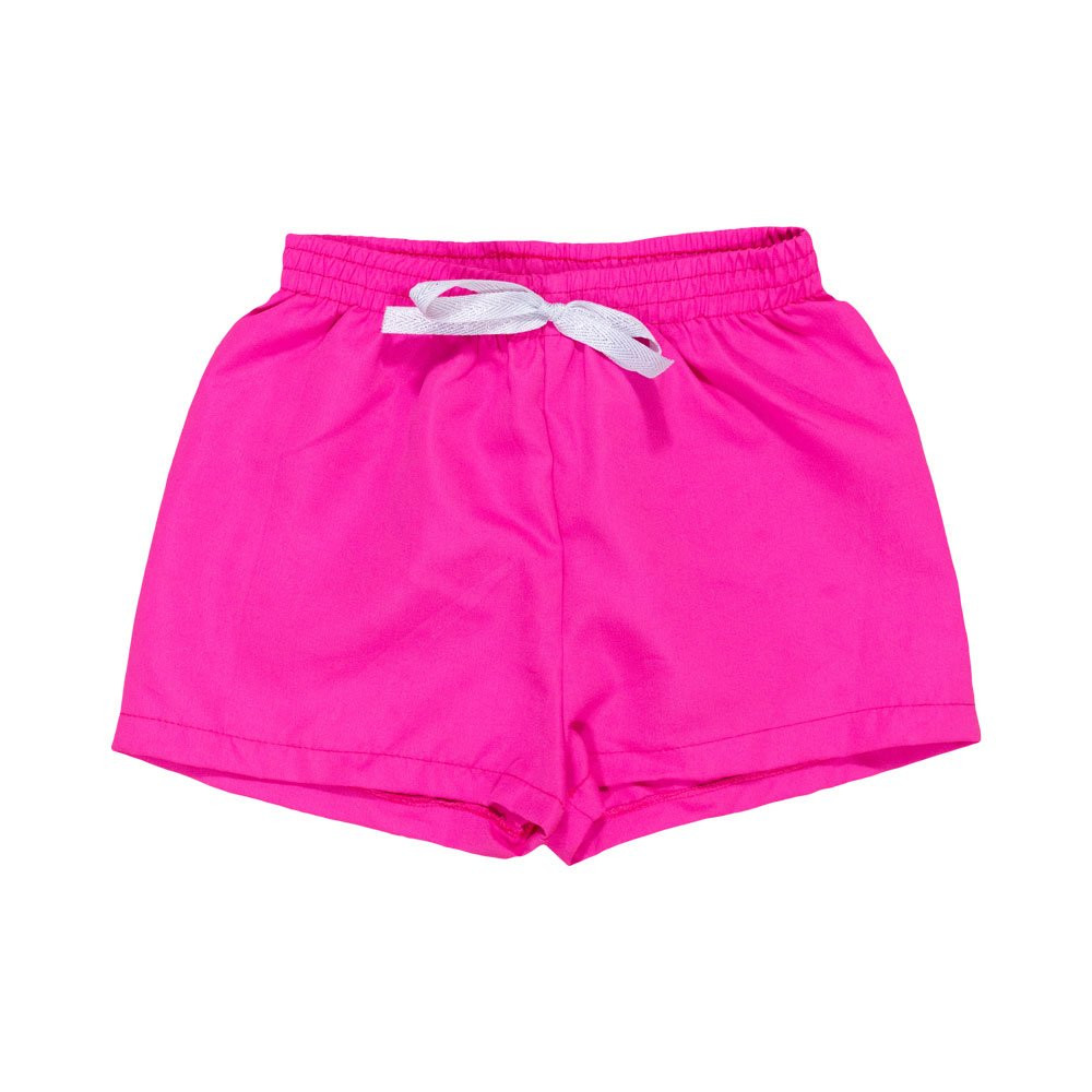 SHORTS INFANTIL DO 1 AO 3 TACTEL ACQUA PRINT PINK