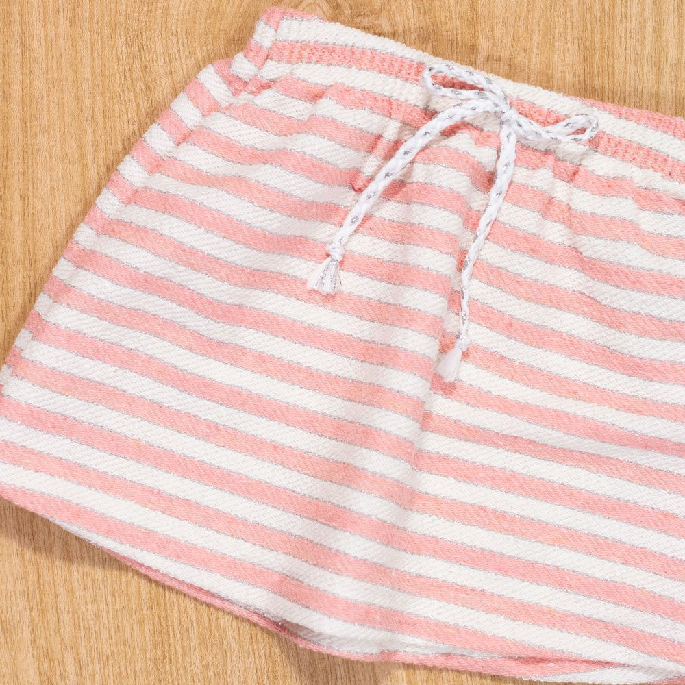 CONJUNTO INFANTIL 1 AO 3 BODY E SAIA UNICÓRNIO CREME