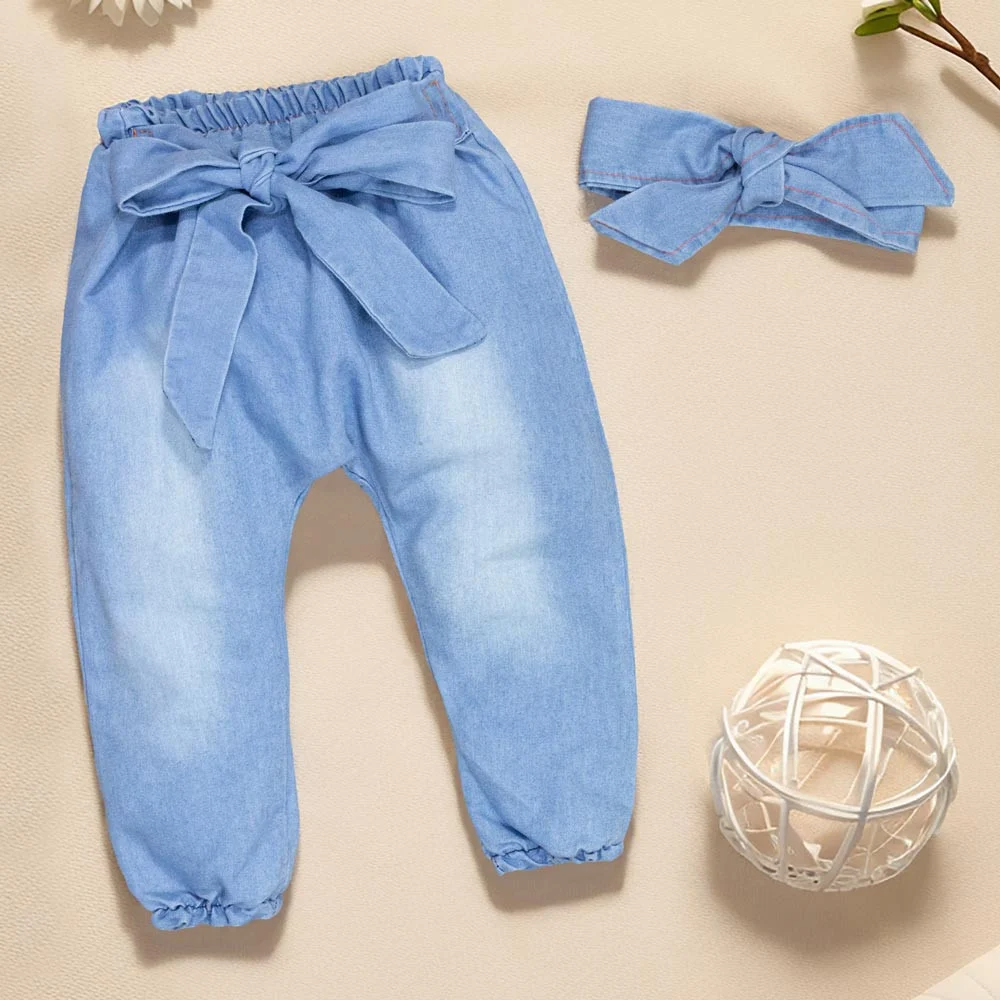 Calça Jeans Bebê Unissex - Look Descolado com Estilo Jogger