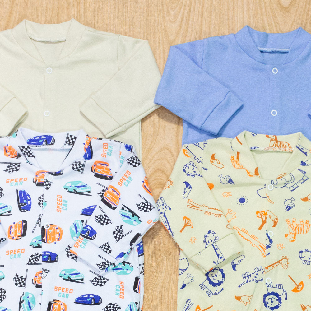 Kit 4 Macacões Fresquinhos para o Verão Candy Colors