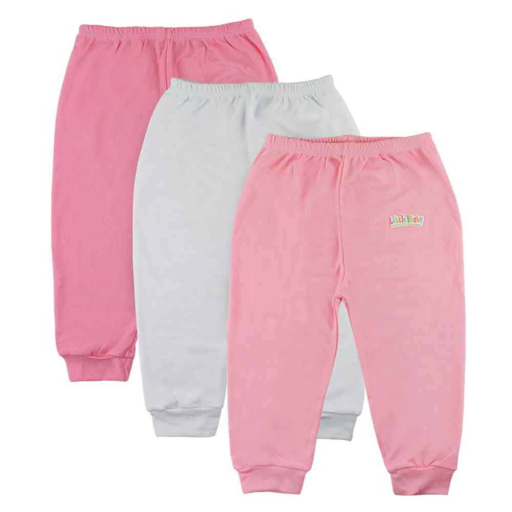 CULOTE INFANTIL ATÉ 3 ANOS KIT COM 3 PEÇAS PARA MENINA