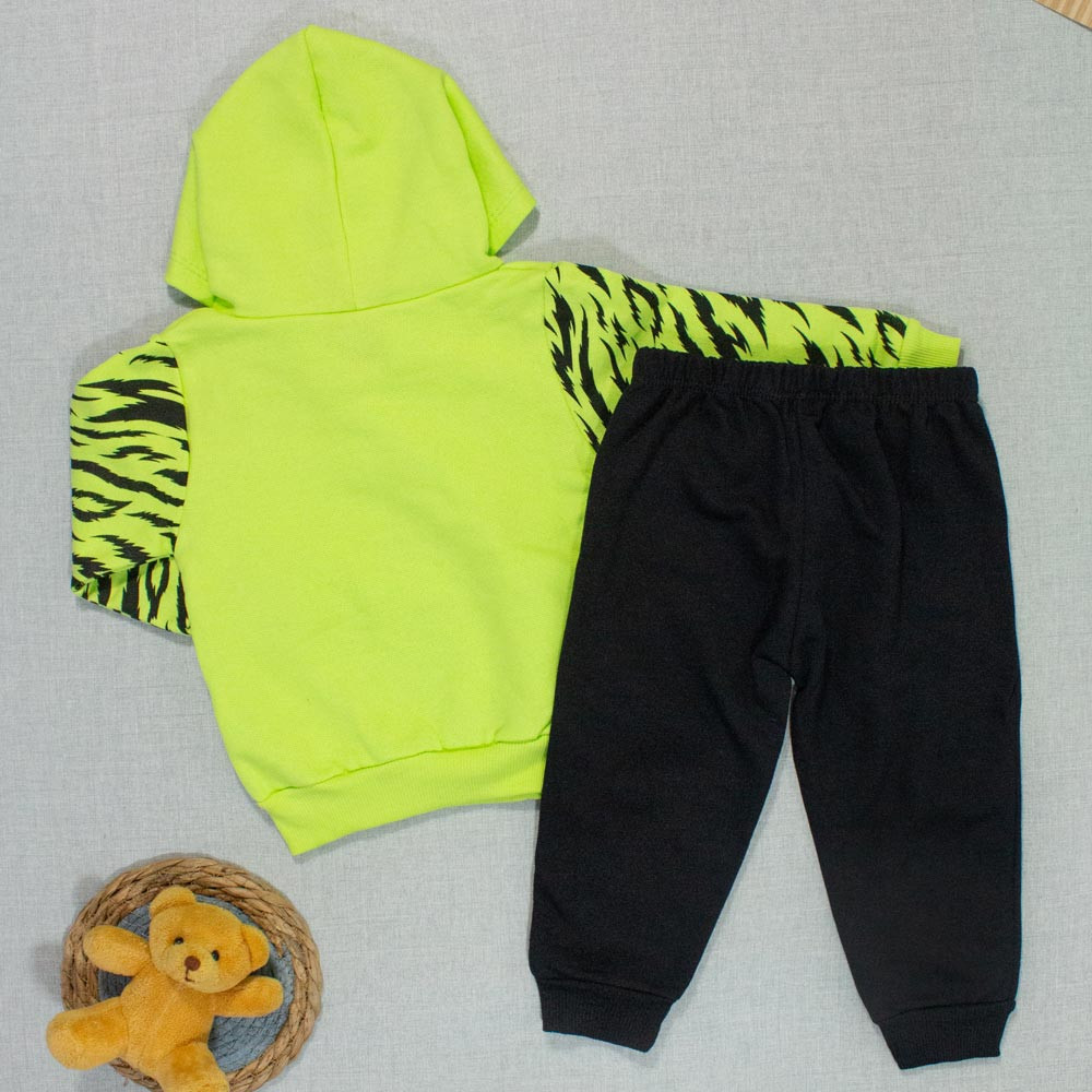 Conjunto Moletom Tiger: Aventura e Conforto para os Bebês