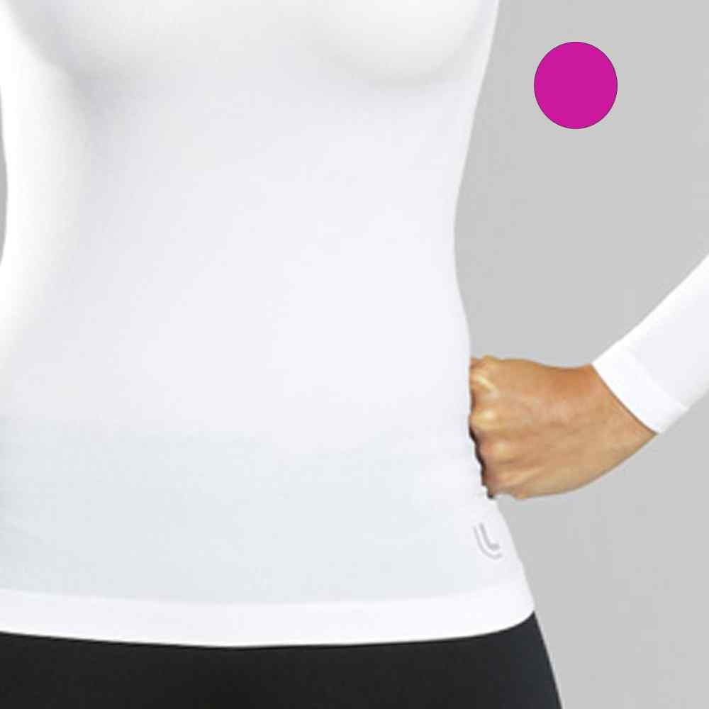 CAMISETA LONGA ROSA SEM COSTURA LUPO SPORT