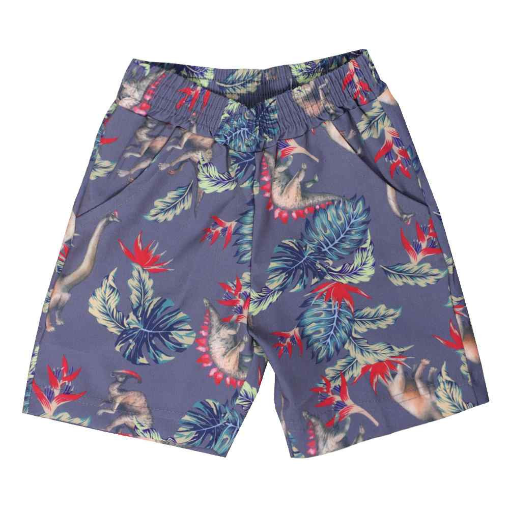 CONJUNTO CURTO REGATA E BERMUDA INFANTIL SUMMER VERMELHO