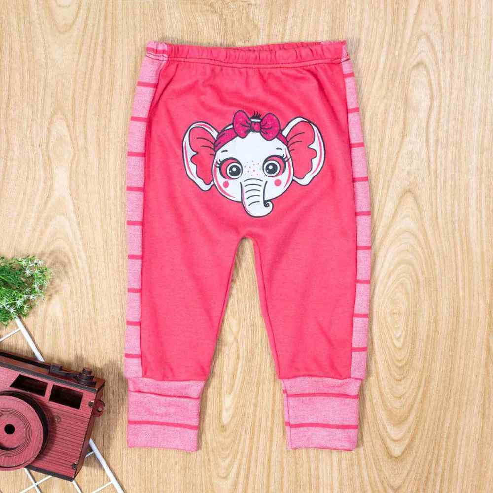 CONJUNTO PARA BEBÊ LONGO COM ESTAMPA SORTIDA CEREJA