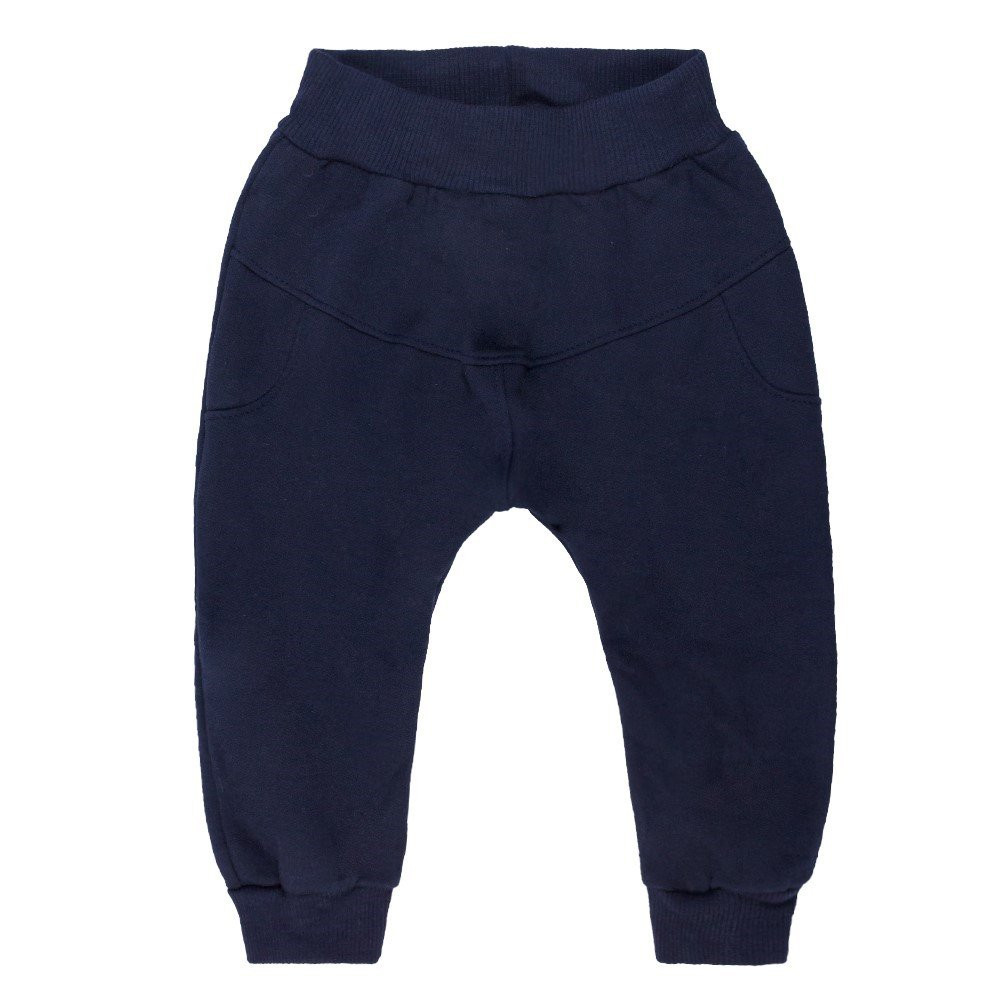CONJUNTO MOLETOM 2 PÇS BLUSA COM CAPUZ E CALÇA PARA BEBÊ ESTAMPA HAPPY DOG AZUL