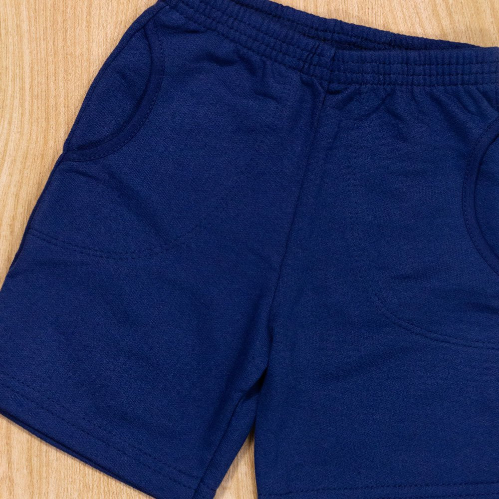 CONJUNTO INFANTIL 1 AO 3 REGATA E SHORTS COQUEIRO MESCLA