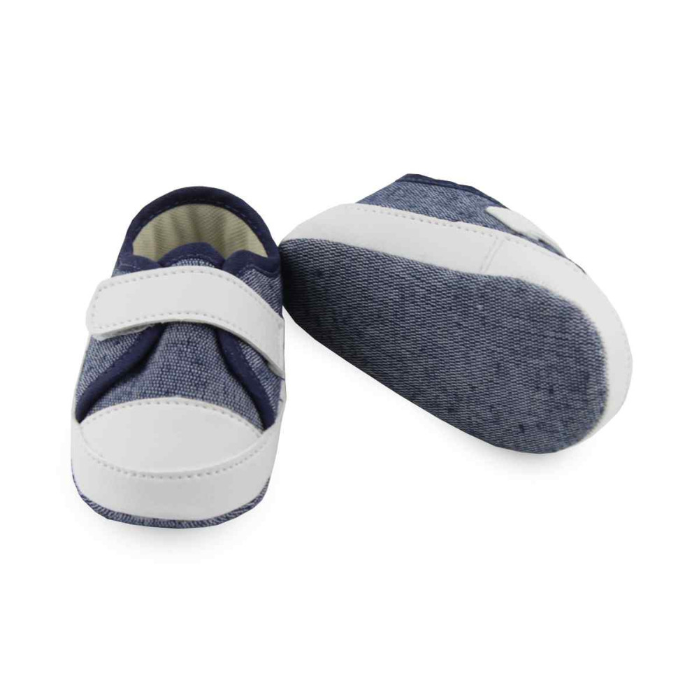 TÊNIS PARA BEBÊ VELCRO MARINHO
