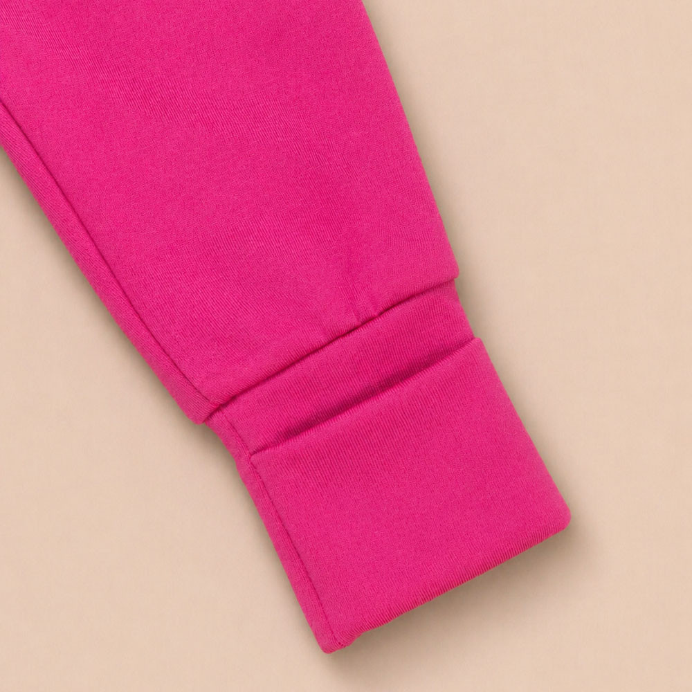 Calça Térmica Bebê Tecido Inteligente Com Pé Reversível Pink 0 a 12 Meses