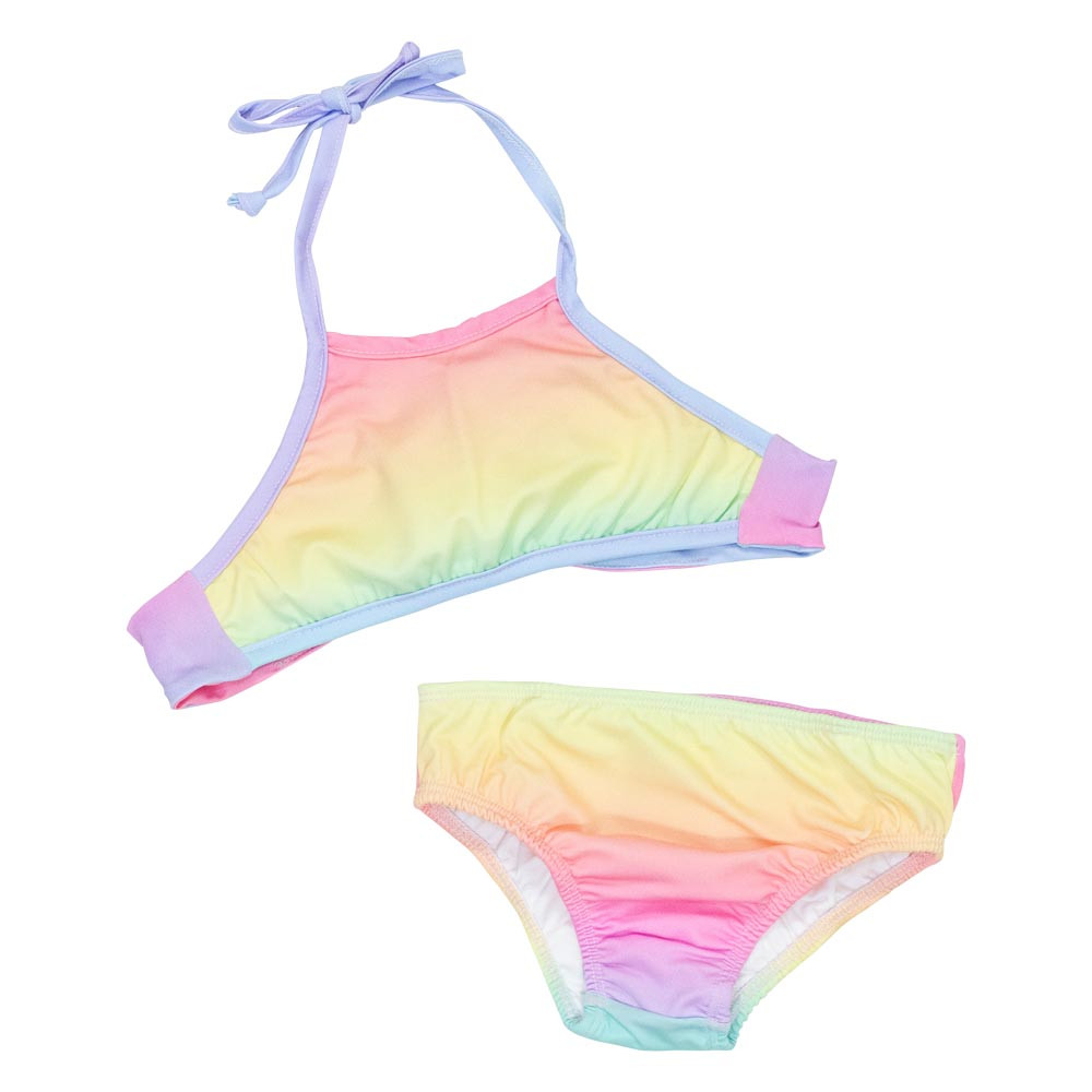 Biquini Infantil Tie Dye para Meninas: Mergulhe na Diversão