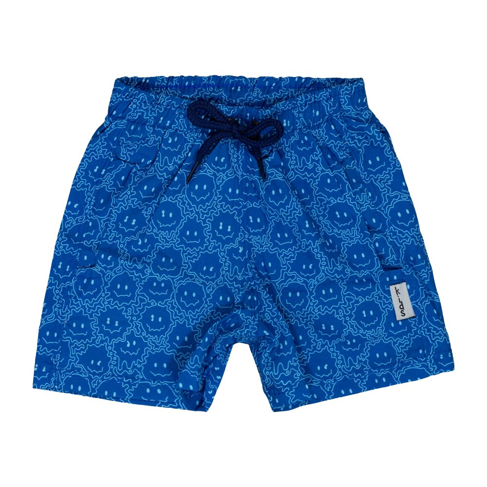 Shorts de Praia com Bolsinho Smiles para Meninos