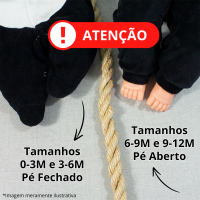 Macacão Plush Minimalista com Body para Bebês Meninos Azul