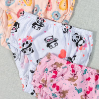 Kit 3 Peças de Calcinhas para Bebê Estampadas Cores Sortidas