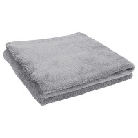 MANTA SOFT MICROFIBRA MINI CAMA 175CM X 100CM PARA BEBÊ CINZA