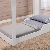 MANTA SOFT MICROFIBRA MINI CAMA 175CM X 100CM PARA BEBÊ CINZA