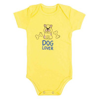 KIT BODY 3 PEÇAS COM CALÇA PARA BEBÊ ESTAMPADINHO DOG LOVER