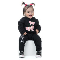 Conjunto de Moletom Infantil 1 ao 3 Borboletas Butterfly