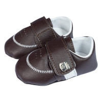 TÊNIS COM VELCRO 1984 PARA BEBÊ MENINO CAFÉ