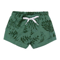 CONJUNTO CURTO CAMISETA E BERMUDA INFANTIL ESTAMPA FLAMINGO BRANCO