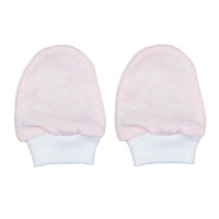 KIT 3 PARES DE LUVAS PARA BEBÊ FEM. CASTELO