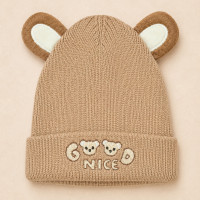 Kit Inverno Bebê 5 Peças - Touca Pantufa 3 Meias Para Menino de 0 a 24 Meses
