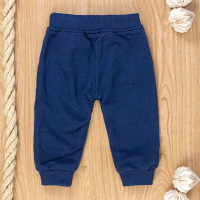 Calça Moletinho Bolso Canguru Marinho - Ideal para Meninos