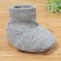 Pantufinha para Recém Nascido em Algodão Mescla