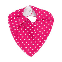 KIT 3 BABADORES BANDANA PARA BEBÊ ESTAMPADINHO PASSARINHO JARDIM