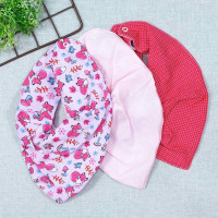 KIT 3 BABADORES PARA BEBÊ BANDANA ESTAMPADINHO RAPOSA