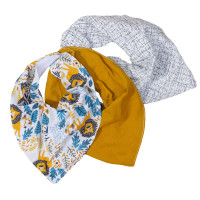 Conjunto Babador Bandana Leãozinho para Meninos Bebês