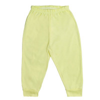 CALÇA PARA BEBÊ BASIQUINHA DE MALHA LISA AMARELO