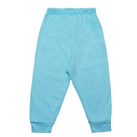 CALÇA PARA BEBÊ BASIQUINHA DE MALHA LISA TURQUESA