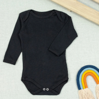 Conjunto Básico em Suedine Body Manga Longa e Calça com Pé Reversível Preto