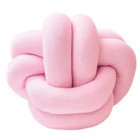 Almofadinha de Nó Escandinavo Baby Joy Rosa