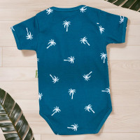 Body de bebê Manga Curta - Minimalista Coqueiro - Verde