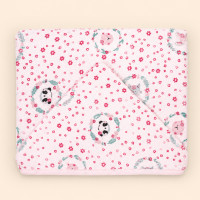 Toalha de Banho Bebê com Capuz Felpuda Amiguinhas 90x70cm Algodão Hipoalergênico