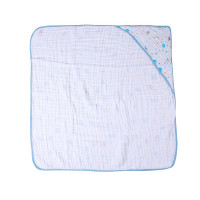 TOALHA DE BANHO FRALDA SOFT PARA BEBÊ COM CAPUZ PLANETAS