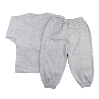 PIJAMA LONGO MALHA PARA BEBÊ CAMISETINHA E CALÇA ESTAMPA MESCLA