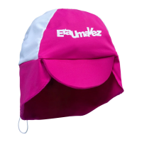 Kit Proteção UV50+ para Bebê com Macacão e Chapéu de Sol Pink 