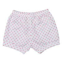 KIT 3 SHORTS DE BEBÊ MENINA ESTAMPAS VARIÁVEIS CANELADO