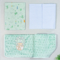 Kit Enxoval Completo de Bebê com 19 Peças até 12 Meses Dino