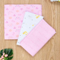 Kit 3 Cueiros Estampinhas Coloridas para Bebê Menina